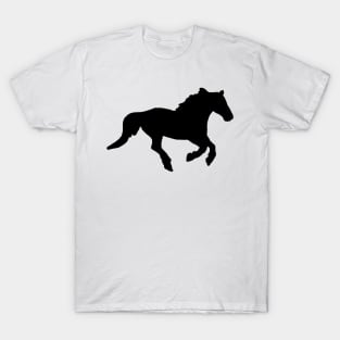 Galloping horse shadow T-Shirt